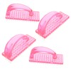 VICASKY 4pcs Nail Cleaning Brushes Durable Fingernail and Toenail Scrubbers