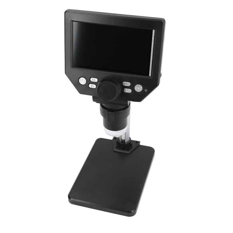 Digital Microscope 4.3in LCD 10MP Electronics Repair Soldering Coin Camera