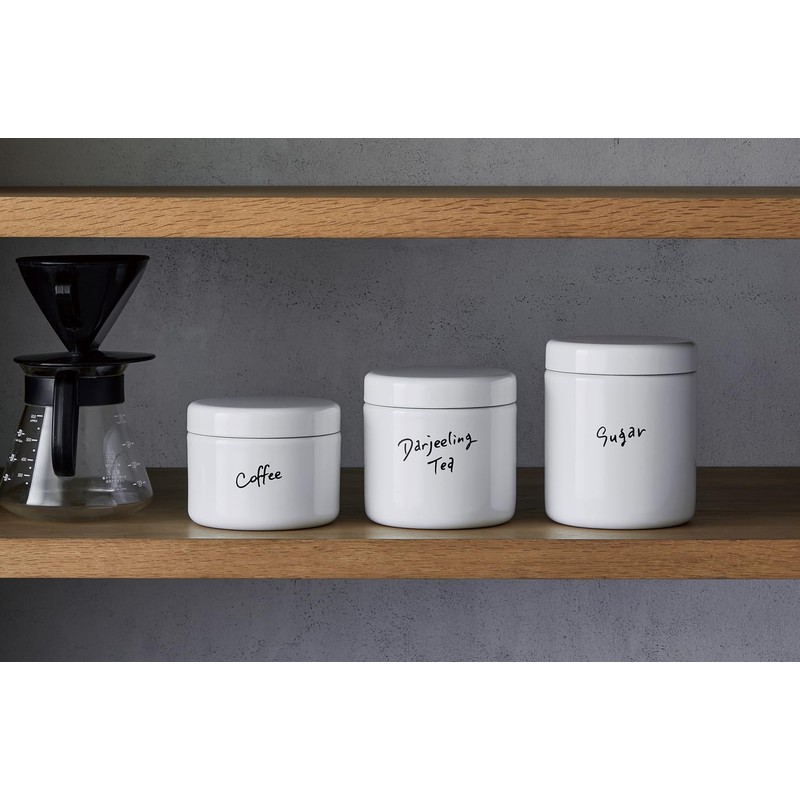 Nodahoro TU-11 Canister, Storage Container, Enameled Size, For Tea &
