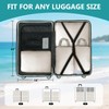 4 Set Compression Packing Cubes for Travel, Suitcase Organizer Bags