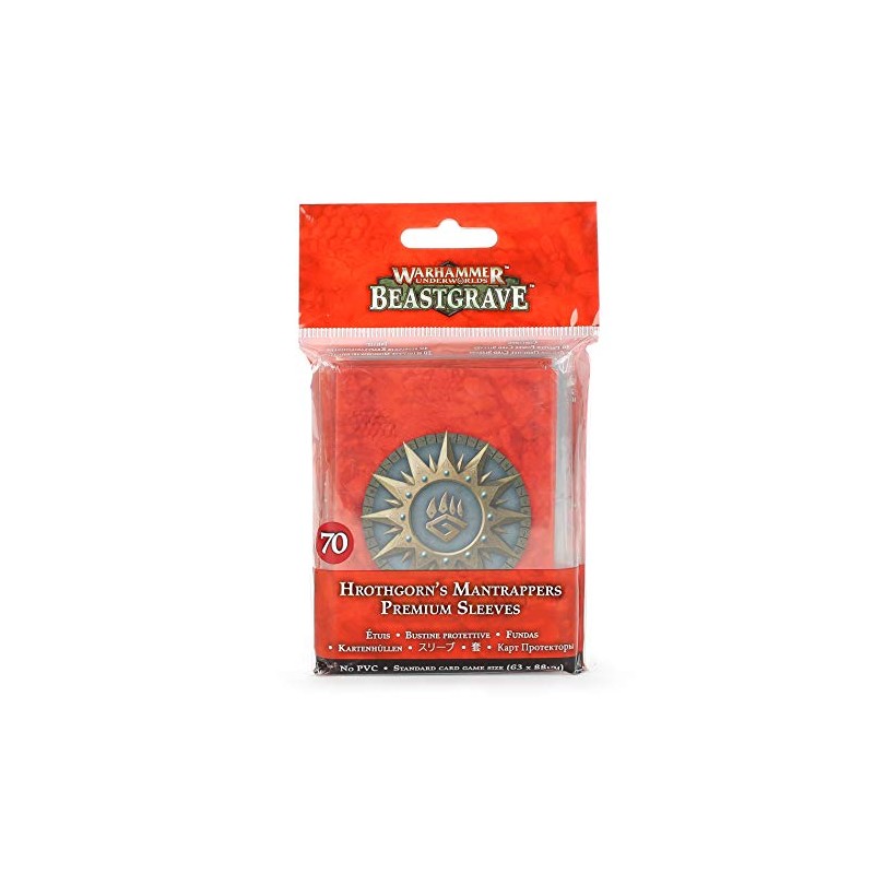 Games Workshop - Warhammer Underworlds - Hrothgorn's Mantrappers Premium Sleeves