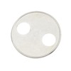 DGHAOP 2PCS Metal Round Spring Wound Key Music Box Movement