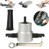 Sheet Metal Nibbler Cutter Double-headed Sheet Cutter Nibbler Drill Attachment