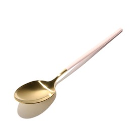 Francfranc Franc Velle Dinner Spoon Gold x Pink