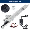 JQDML Reciprocating Linear Actuator Stroke 1.18"-6" with Suction Cup and