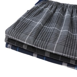 Jveyvth Mens Pajama Bottoms Set Lightweight Plaid Pyjamas for Men Casual Pants Pjs Bottoms with Drawstring