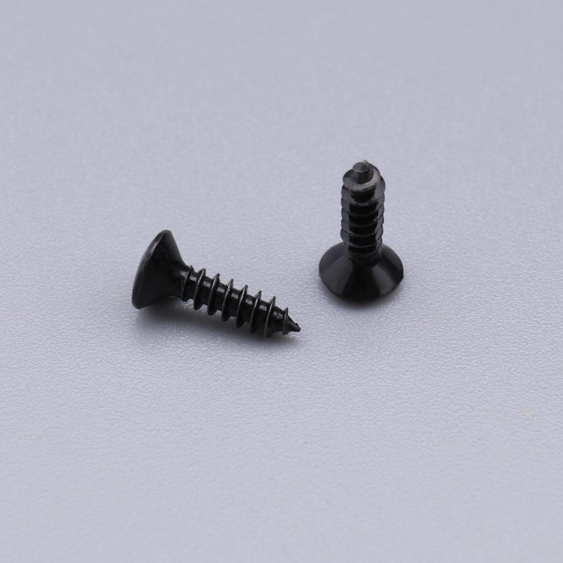 ECSiNG 50PCS Electric Guitar Pickguard Screws Electric Bass Scratchplate Mounting