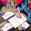 Pipilo Press 120 Pack 4x6-inch Bulk Patriotic Thank You Cards
