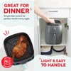 DASH Tasti-Crisp™ Electric Air Fryer Oven, 2.6 Qt., Grey –