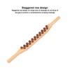 Wooden Scraping Stick Relieve Fatigue Reduce Soreness Double Sided Massage