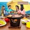 HN Mini Smokeless Japanese Hibachi Grill - Portable, Tabletop, Camping