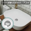 For Washbasin Drain Washbasin Punching, Garbage Strainer 18-8 Stainless Steel,