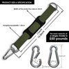 Hanging Straps Kit for Hammocks (2-Pack), Pull-Up Bar & Tree
