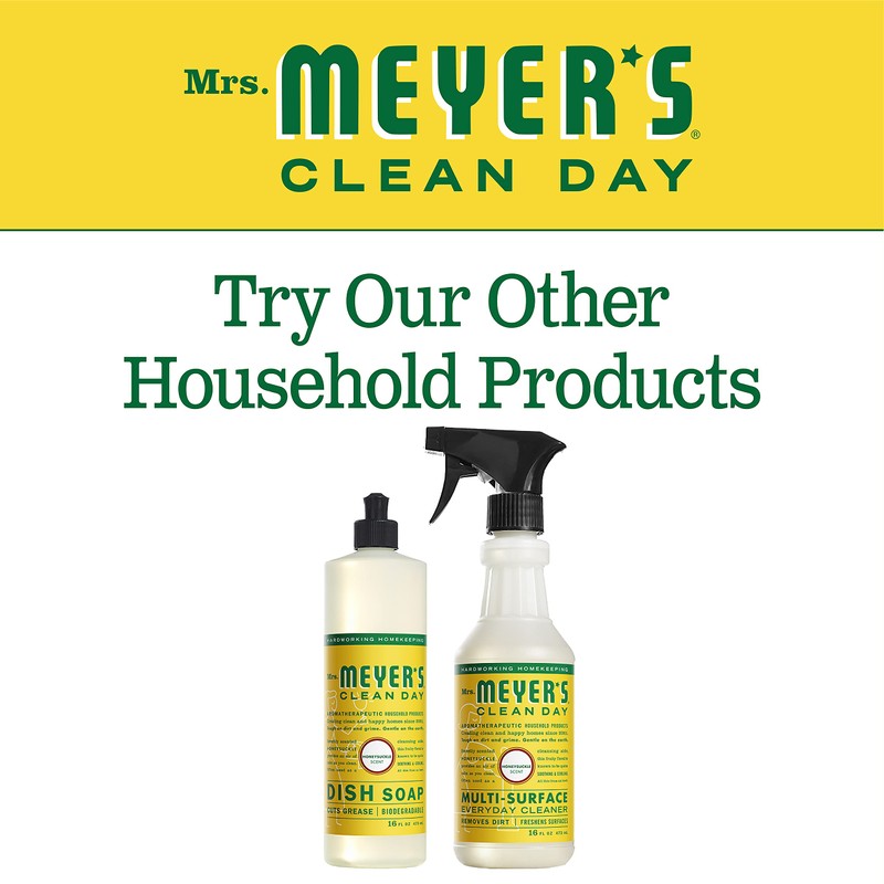 MRS. MEYER'S CLEAN DAY Liquid Dishwashing Soap, Honeysuckle, 16 oz