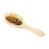 Kurochiku Tsubakido Moisturizing Brush with Barwood Pin Cat Hair Brush