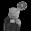 JAPCHET 30 PCS 100ml Clear Plastic Travel Bottles with Flip