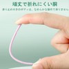 VitalBloom ロングマイクロブラシ 100本 マイクロ綿棒 使い捨てマイクロスティック 化粧道具 (ピンク)