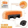 ARTIPOLY 72" Car Wash Brush with Long Handle, Flow-Thru Soft