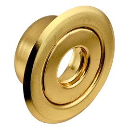 Recessed Fire Sprinkler Escutcheon 1/2 in. IPS - 2 Piece in Brass - Depth Adjustment Range up to 3/4 in. for Fire Sprinkler Trim