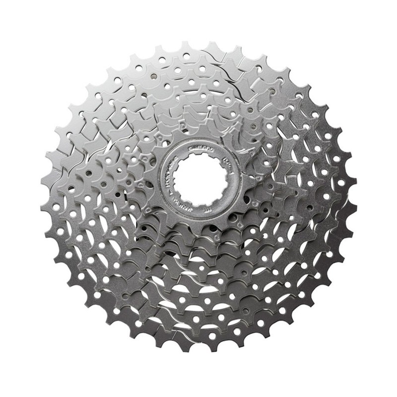 Shimano Cassette, 9 Speed, silver