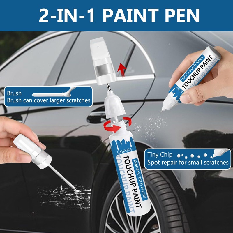Cloudburst Gray (1L1) Touch Up Paint for Lexus-Exact Match 2