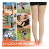 2 Pares Medias Médicas Compresión Piernas Muslos, 23-32 M