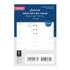 Filofax Pocket Week on Two Pages, 5 Language Diary 2025