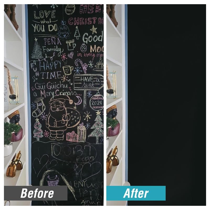 Chalkboard Paint White Chalk Board Paint for Wood, Metal, Glass,
