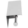 Toilet Paper Holder Dual End Wall Mounted Toilet Roll Holder