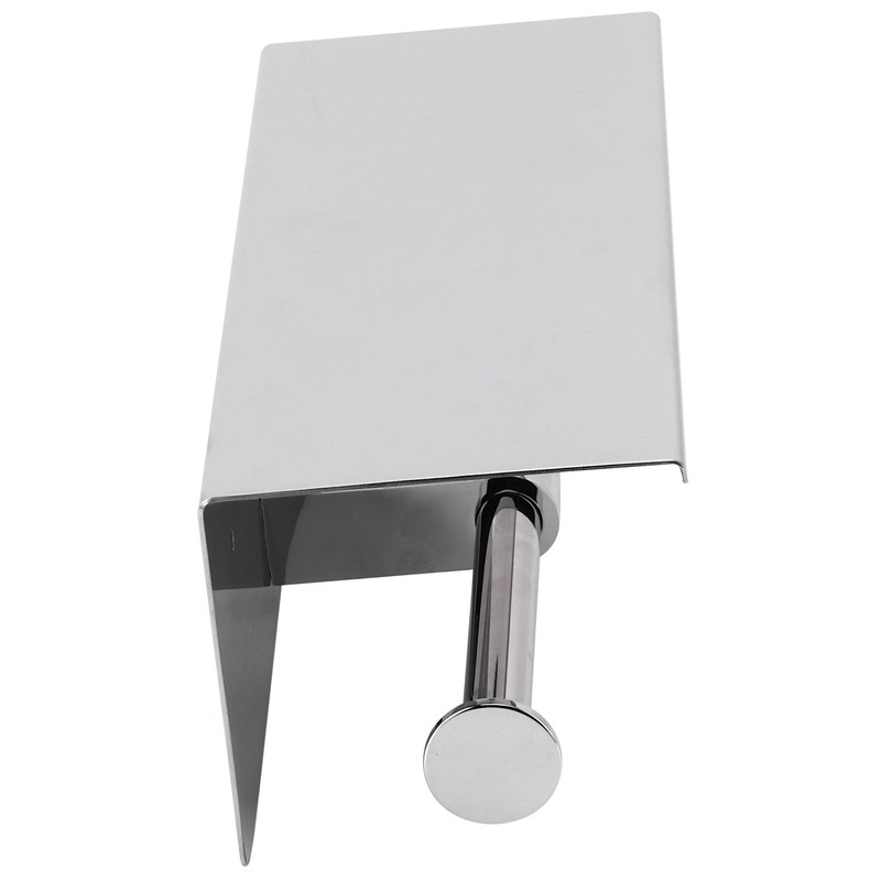 Toilet Paper Holder Dual End Wall Mounted Toilet Roll Holder