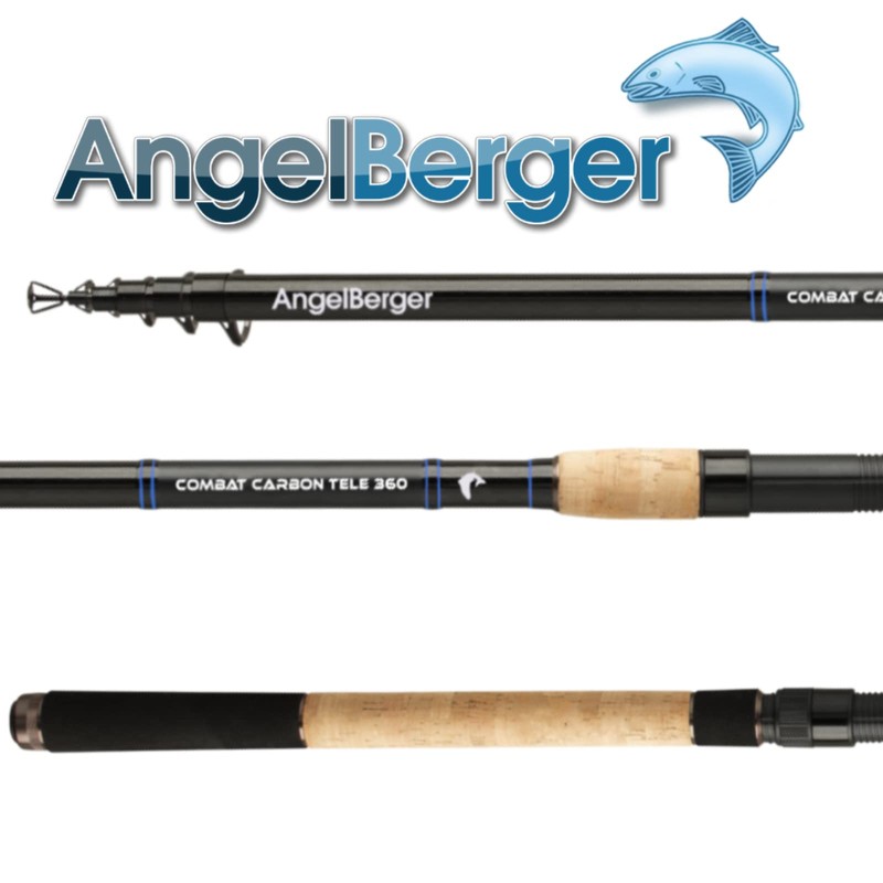 Angel Berger Combat Carbon Tele 360 Telescopic Rod Fishing Rod
