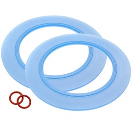 Impresa Canister Flush Valve Seal Equivalent to American Standard Toilet Parts 7301111-0070A / 7301111 0070A - Replacement Rubber Seal for Toilet, 2-Pack, Blue