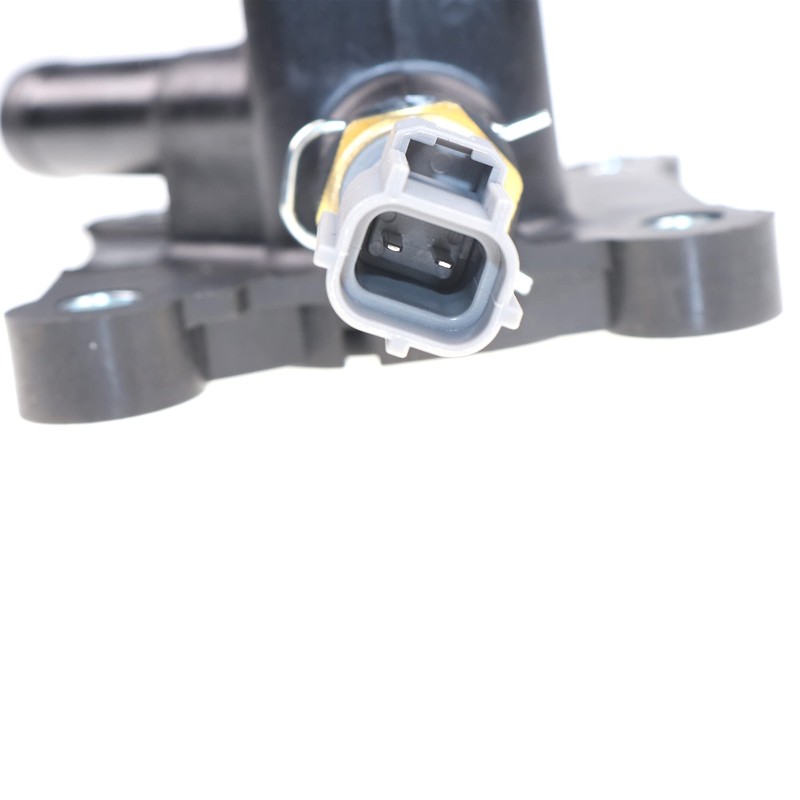 YQABLE CP9Z-8K556-B Thermostat Housing Water Outlet W/Temp. Sensor for 2012-2018
