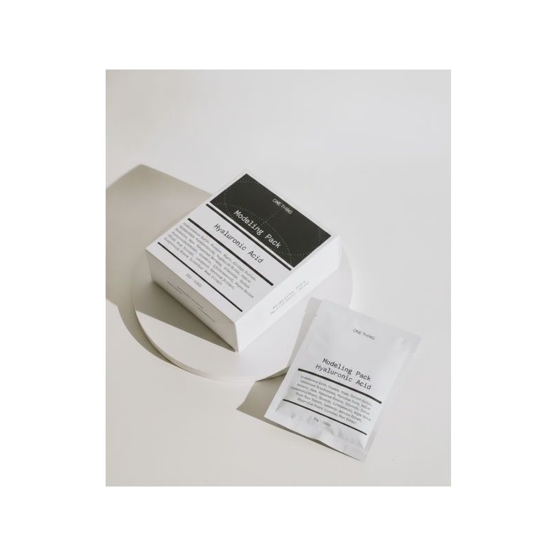 ONETHING [Moisture soothing/7 servings] Hyaluronic acid modeling pack 1 set