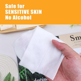 100 pcs Wet Wipes Individually Wrapped, Lemon Travel Wipes, Clean Wipe Individual Wipes Bulk for Travel with Aloe for Butt, Hands, Face Cleaning, Daily Use