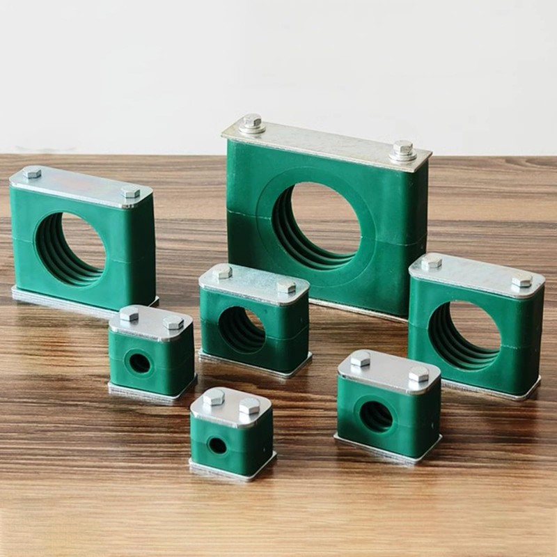 Hydraulic Pipe Clamp 2PCS Plastic Pipe Clamps Standard Metric Tube