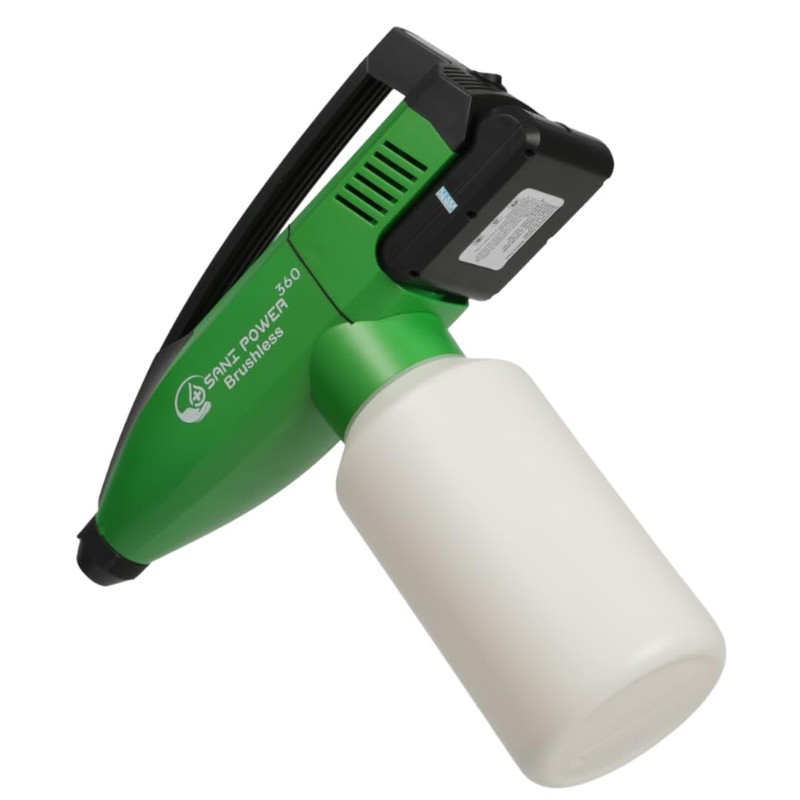 SaniPower+ Green Battery Powered Sprayer