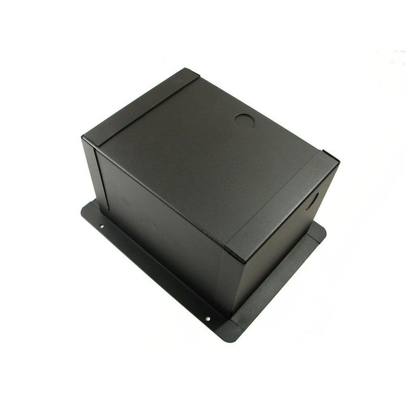 PROCRAFT FPPU-12X-BK Recessed Stage Pocket/Floor Box with 12 "D Punches