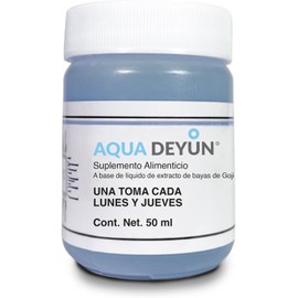 AQUA DEYUN | (kit mensual) Hecho con ingredientes 100% naturales | 8 dosis de 50 ml
