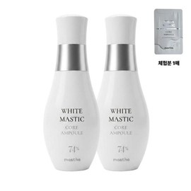 Mastina 2 white cores + 2 Mastina large-capacity ampoule season 4 60ml + 1 trial portion / 화이트 코어 2개+ 매스티나 대용량 앰플 시즌4 60ml 2개 +체험분 1매