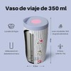 BOTTLE BOTTLE Taza de viaje aislada de 350ml con tapa