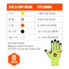 Ergodyne 7141 - Guantes de nitrilo resistentes a cortes DIR