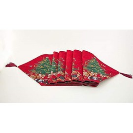 Christmas Tree Tapestry Table Runner (Christmas Tree)