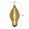 Bulbrite 431140 C15 Spun Thread Chandelier Bulb Medium Base E26