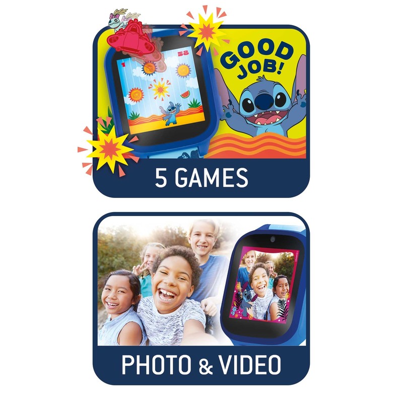 Lisciani - STITCH SMARTWATCH - Connected Watch For Children From