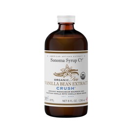 Sonoma Syrup Co Organic Pure Vanilla Bean Extract "Crush", 8 oz
