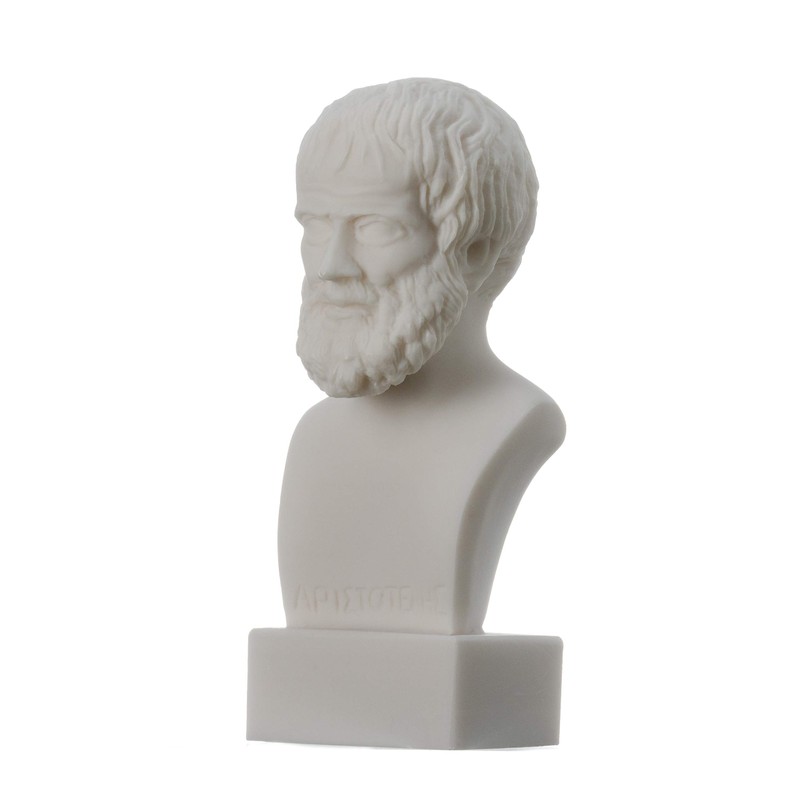 BeautifulGreekStatues Aristotle Greek Philosopher in Ancient Greece Alabaster Statue Bust
