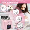 Wbuosz Nail Tool Sterilizer High Temperature 329℉ Sterilizer for Nail