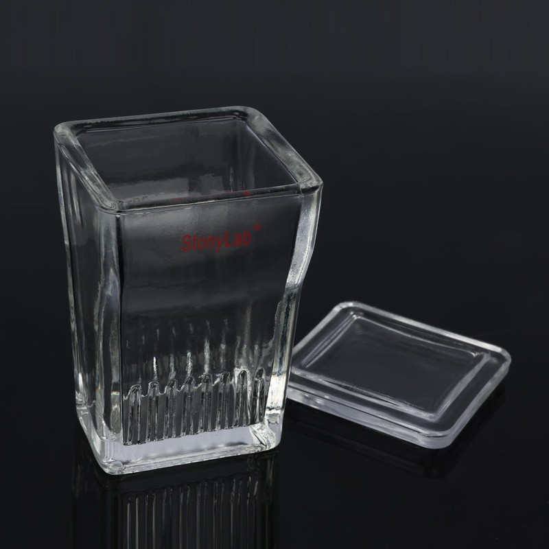 stonylab TLC Development Tank, Borosilicate Glass, TLC Display Chamber, Small