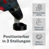Stainless steel wall mount suitable for Bosch GSR12V-15 and many